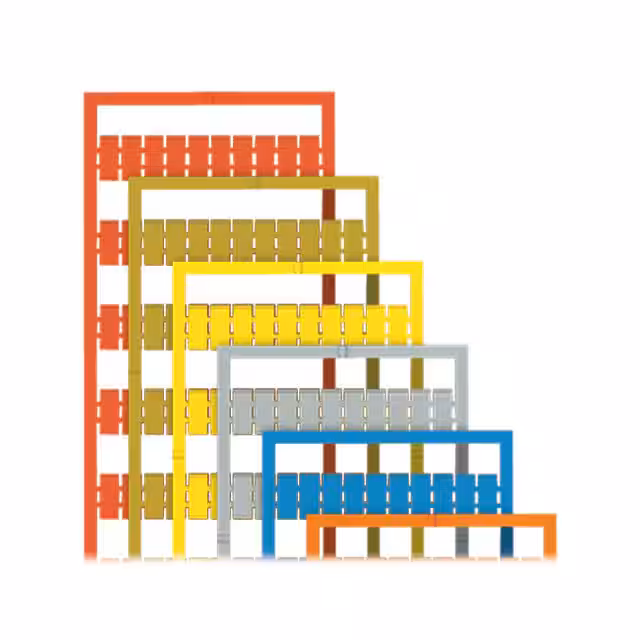 793-5501/000-017 WAGO Corporation  Strisce di marcatura per morsettiere