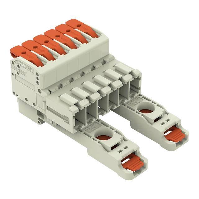 831-1206/306-000 WAGO Corporation  Conectores y tomas de corriente