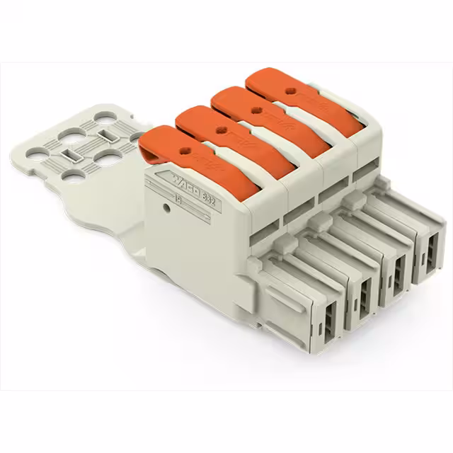 832-1104/334-000 WAGO Corporation  Stiftleisten, Stecker und Buchsen