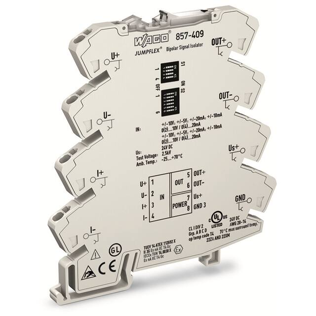857-409 WAGO Corporation  Signal Conditioners and Isolators