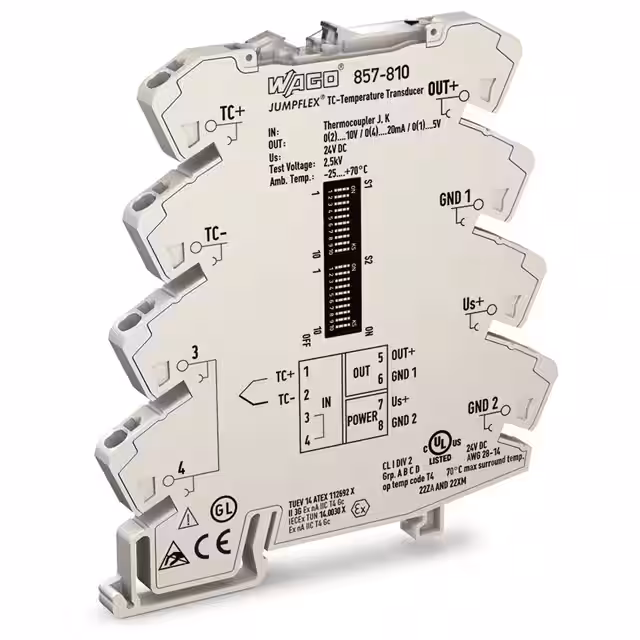 857-810 WAGO Corporation  Signal Conditioners and Isolators