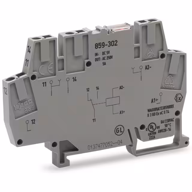 859-303 WAGO Corporation  Power Relays Over 2 Amps