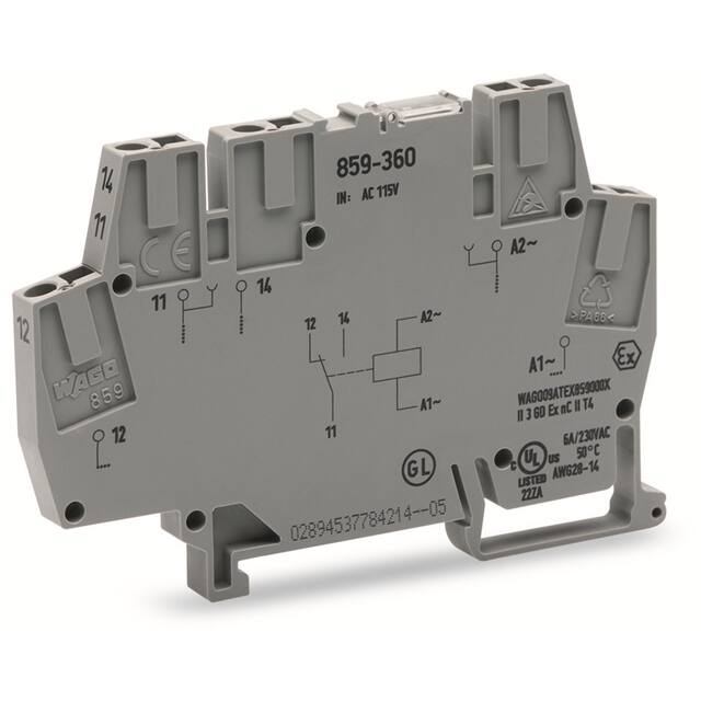859-359 WAGO Corporation  Power Relays Over 2 Amps