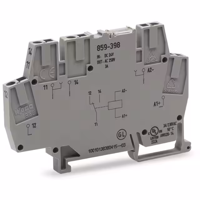 859-397 WAGO Corporation  Power Relays Over 2 Amps