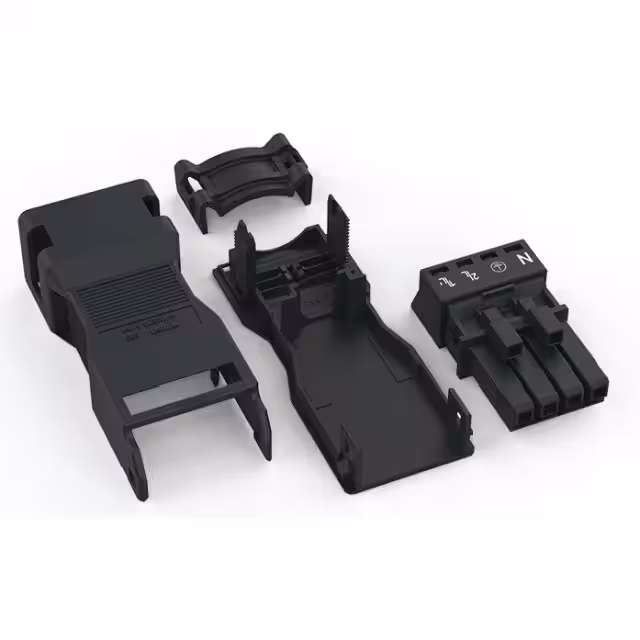 890-104 WAGO Corporation  Conectores y tomas de corriente