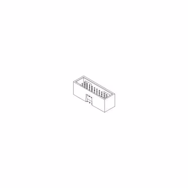 15-80-0081 Molex  Headers Male Pins