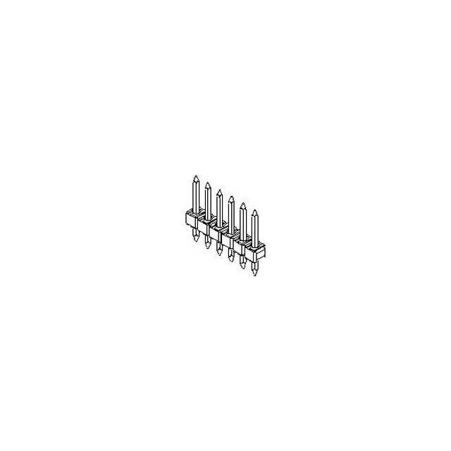 22-28-4361 Molex  Headers Male Pins