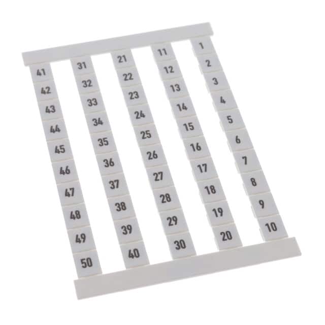 468260001 Weidmüller  Strisce di marcatura per morsettiere