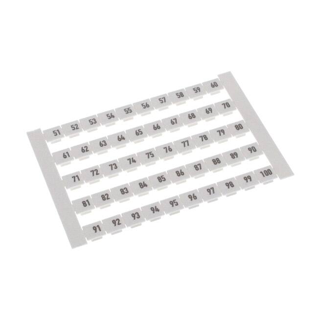 468660051 Weidmüller  Terminal Block Marker Strips