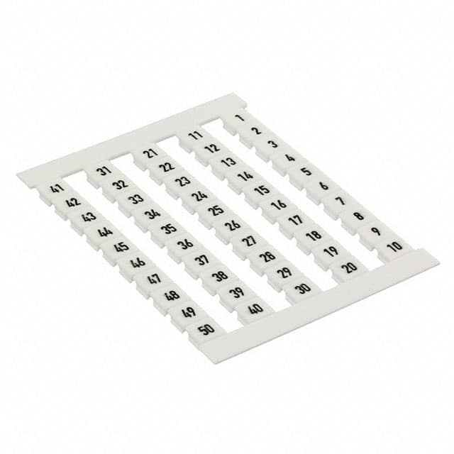 473560001 Weidmüller  Terminal Block Marker Strips