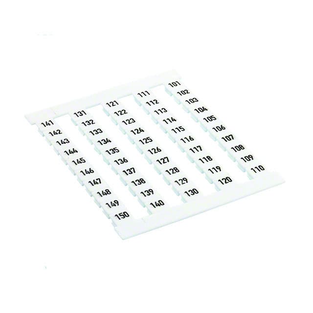 473560101 Weidmüller  Tiras marcadoras de bloque de terminales