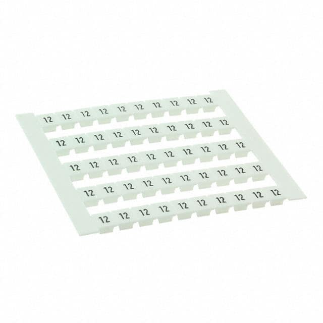 522660012 Weidmüller  Terminal Block Marker Strips