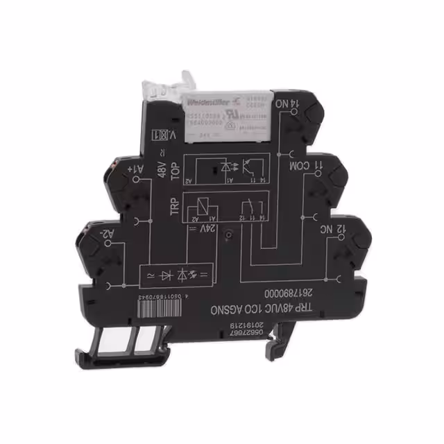 2618240000 Weidm眉ller  Relais de puissance de plus de 2 ampères