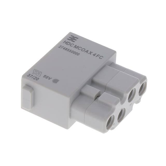 2748550000 Weidm眉ller  Moduli di inserti per connettori per impieghi gravosi