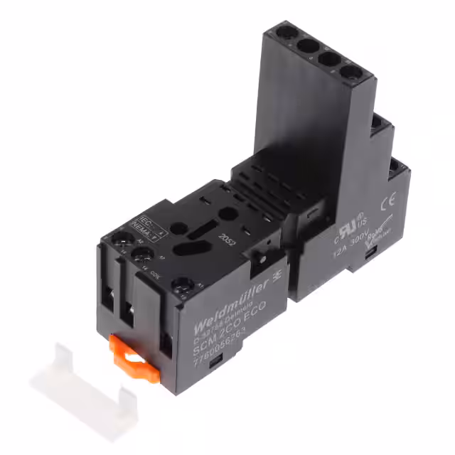 7760056263 Weidm眉ller  Relay Sockets