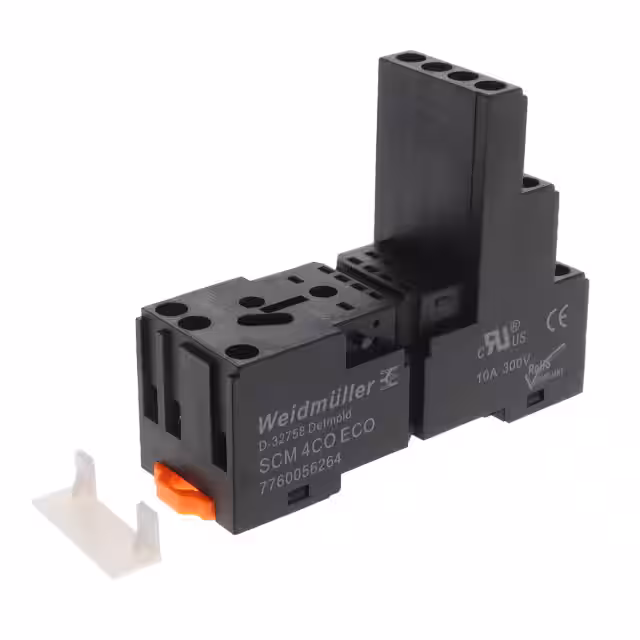 7760056264 Weidm眉ller  Relay Sockets