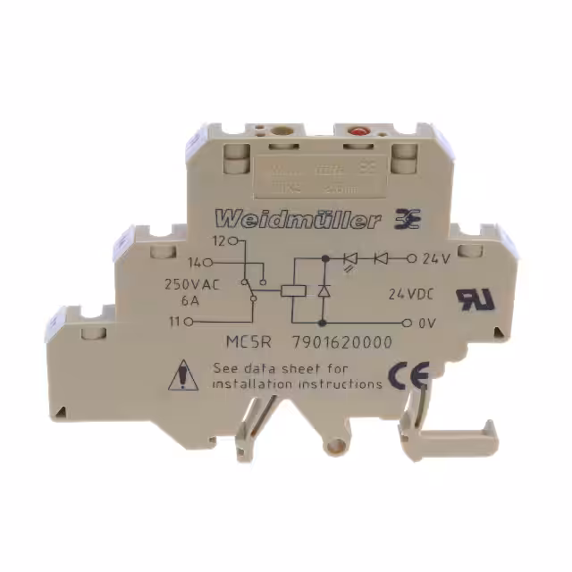 7901620000 Weidm眉ller  Power Relays Over 2 Amps