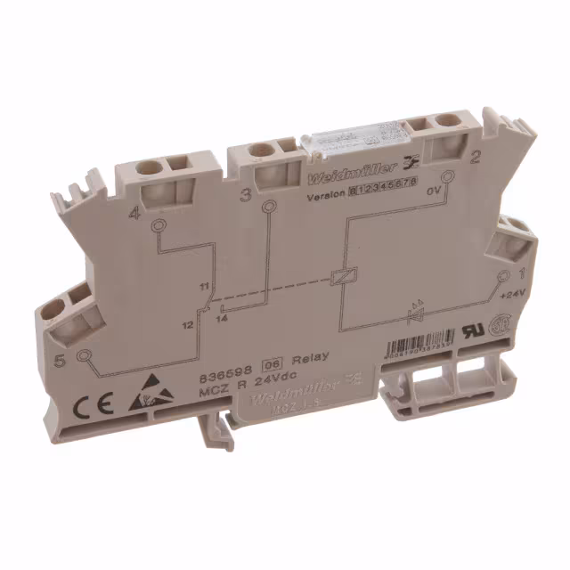 8365980000 Weidm眉ller  Power Relays Over 2 Amps