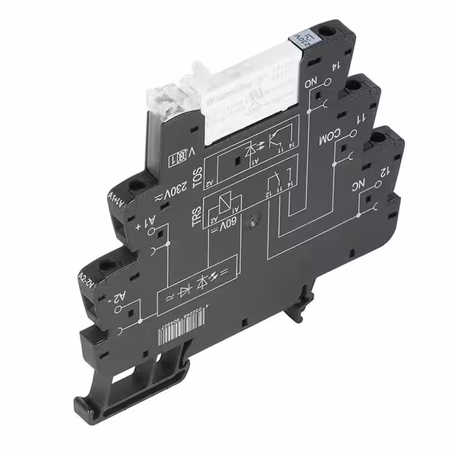 1123040000 Weidm眉ller  Relais de puissance de plus de 2 ampères