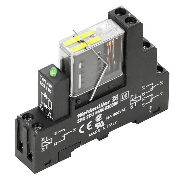 1218410000 Weidm眉ller  Relés de potencia de más de 2 amperios
