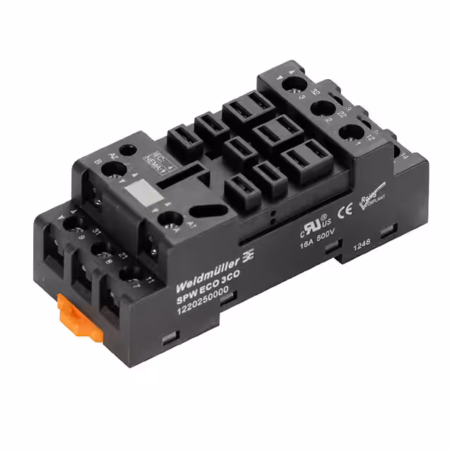 1220250000 Weidm眉ller  Relay Sockets