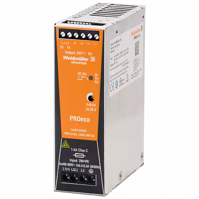 1469530000 Weidm眉ller  Alimentations industrielles sur rail DIN