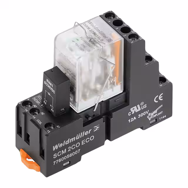 1542510000 Weidm眉ller  Relais de puissance de plus de 2 ampères