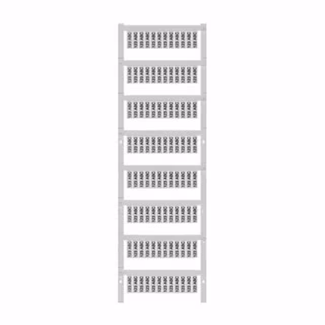 1609890000 Weidmüller  Tiras marcadoras de bloque de terminales