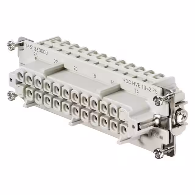 1651360000 Weidm眉ller  Módulos de inserción de conectores de alta resistencia