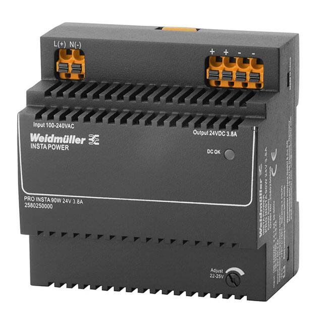 2580250000 Weidm眉ller  Alimentations industrielles sur rail DIN