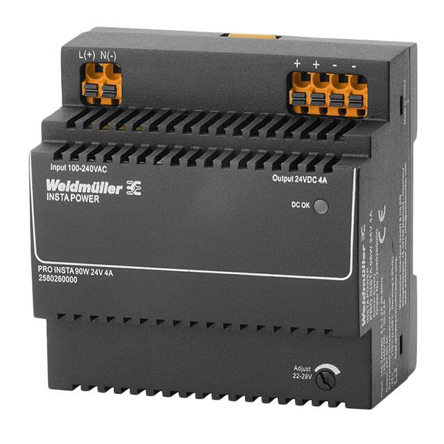 2580260000 Weidm眉ller  Fuentes de alimentación industriales para riel DIN