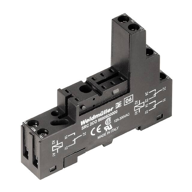 8690830000 Weidm眉ller  Relay Sockets