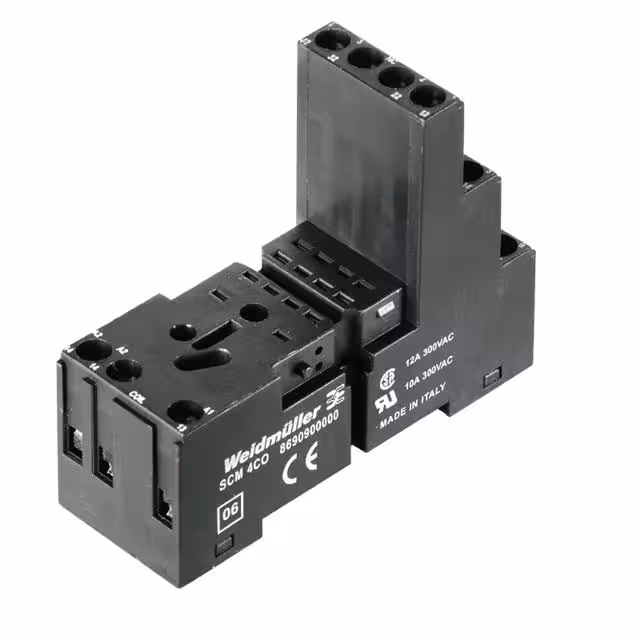 8690890000 Weidm眉ller  Relay Sockets