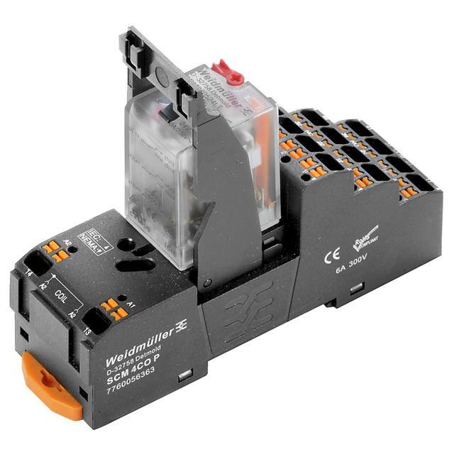 2576020000 Weidm眉ller  Power Relays Over 2 Amps