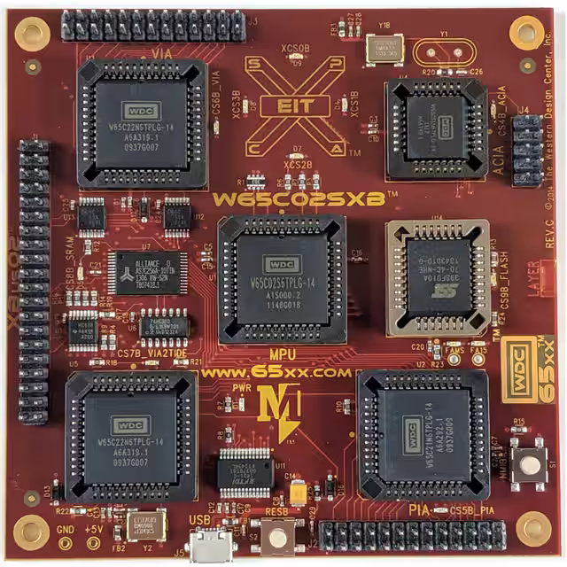 W65C02SXB WDC  Cartes d'évaluation - Embarquées - MCU DSP