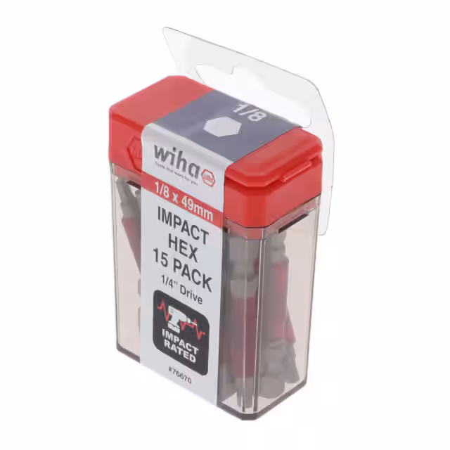 76670 Wiha  Screw and Nut Drivers - Bits Blades and Handles