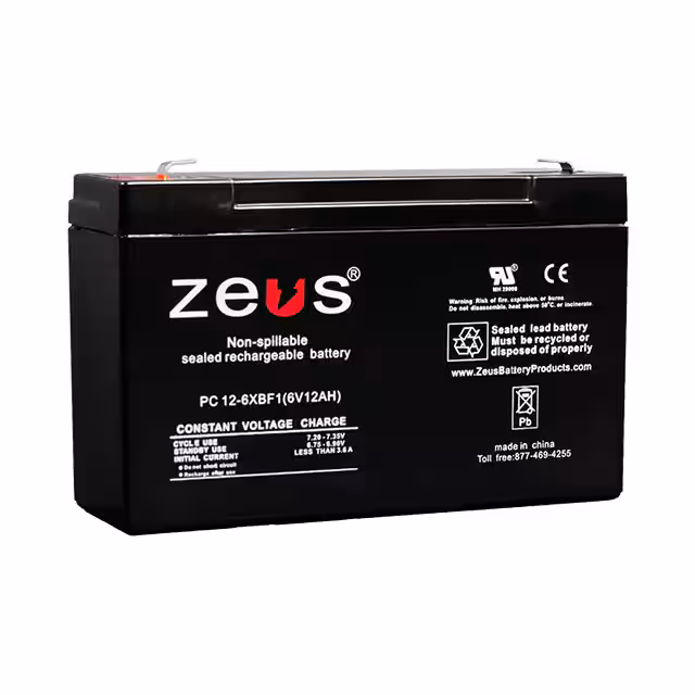 PC12-6XBF1 ZEUS Battery Products  Batterie ricaricabili (secondarie)