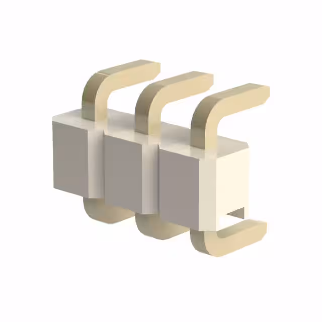 BG304-03-A-0500-L-G GCT  Headers Male Pins