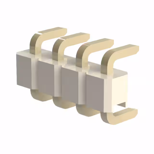 BG304-04-A-0500-L-G GCT  Headers Male Pins