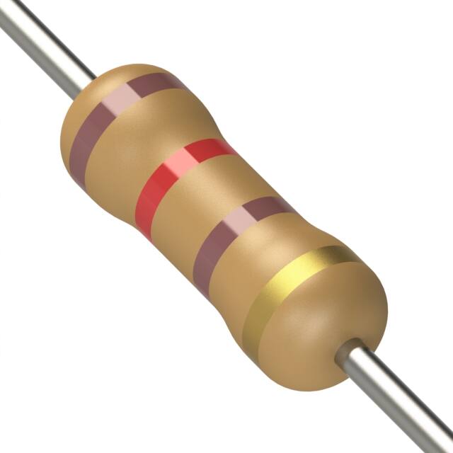 CF1/2CT52R121J KOA Speer Electronics, Inc.  Résistances traversantes
