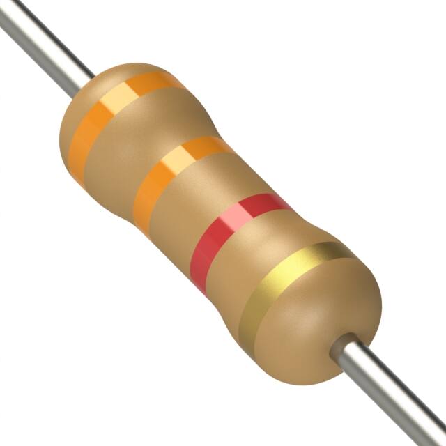 CF1/2CT52R332J KOA Speer Electronics, Inc.  Resistencias de orificio pasante