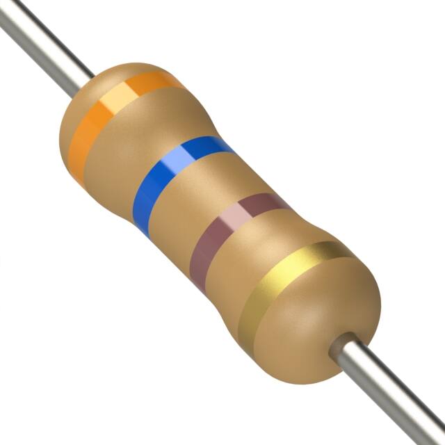 CF1/2CT52R361J KOA Speer Electronics, Inc.  Resistencias de orificio pasante