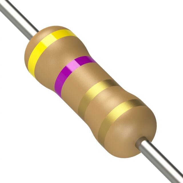 CF1/2CT52R4R7J KOA Speer Electronics, Inc.  Resistencias de orificio pasante