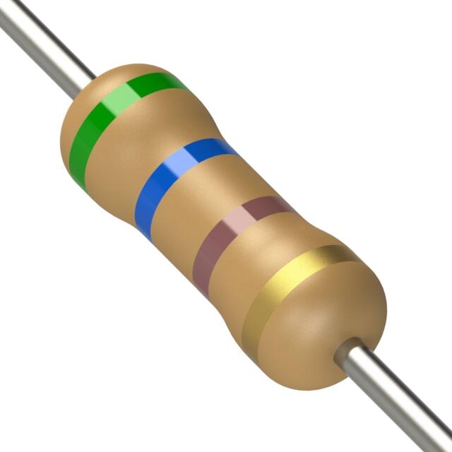 CF1/2CT52R561J KOA Speer Electronics, Inc.  Resistencias de orificio pasante