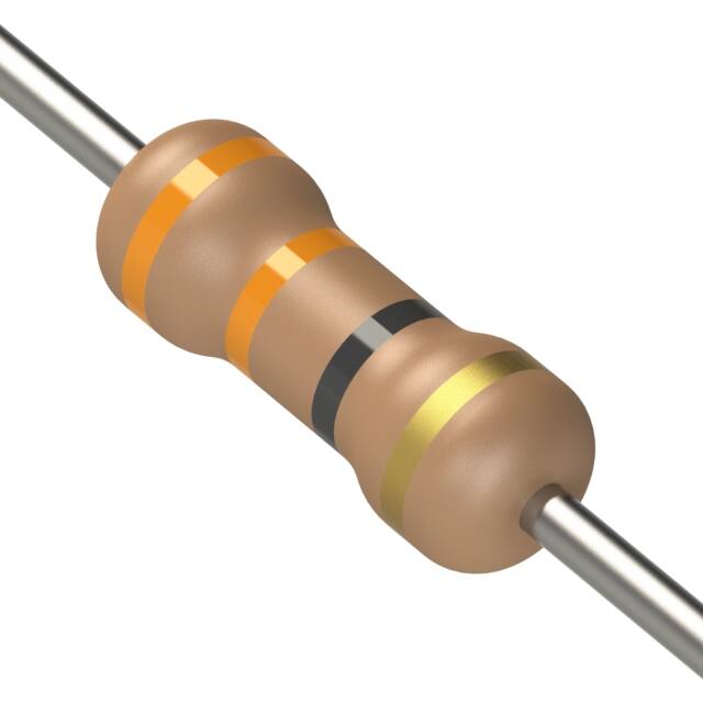 CF1/4CT52R330J KOA Speer Electronics, Inc.  Through Hole Resistors