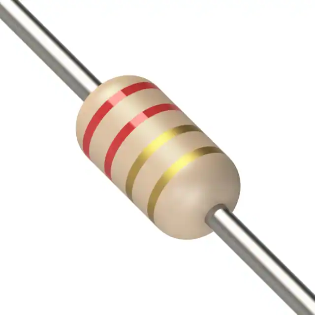 CFS1/4CT52R2R2J KOA Speer Electronics, Inc.  Resistencias de orificio pasante