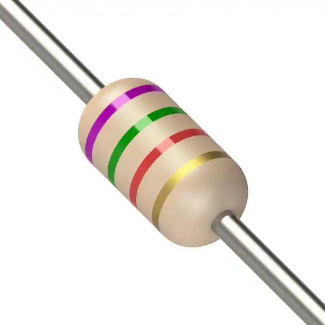 CFS1/4CT52R752J KOA Speer Electronics, Inc.  Resistencias de orificio pasante