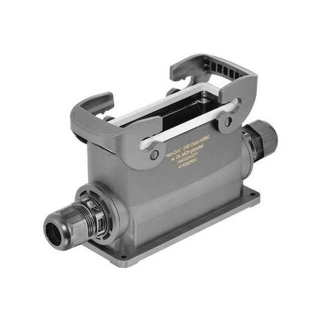 19433240271 HARTING  Alloggiamenti per connettori per impieghi gravosi, cappucci e basi