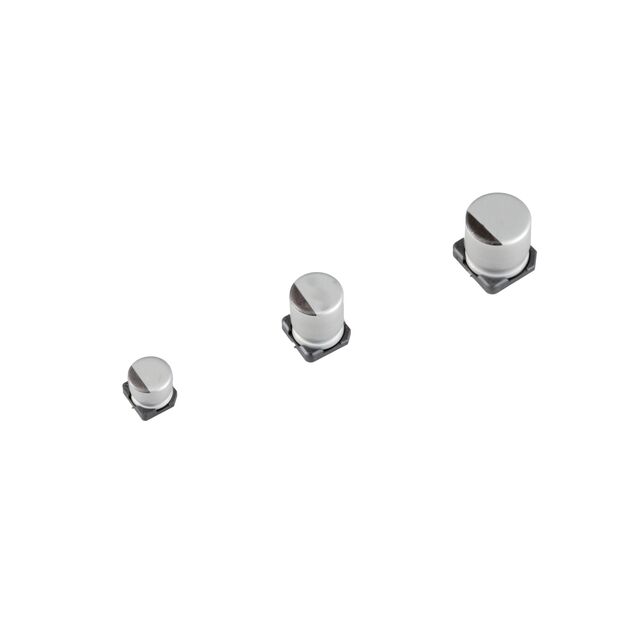 GXC1J330MCQ1GS Nichicon  Condensadores de aluminio y polímero