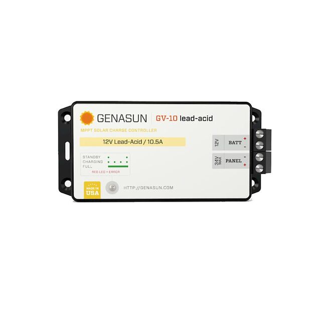 GV-10-Pb-12V-OEM Genasun  Chargeurs de batterie